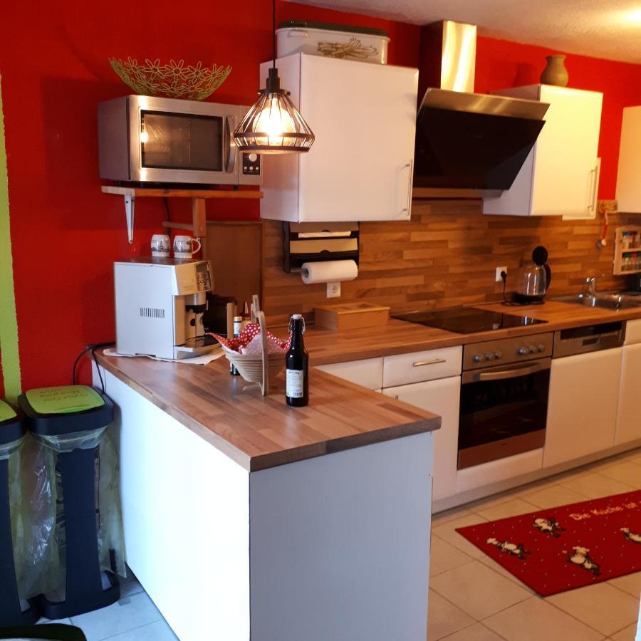 Ferienwohnung im Landhausstil Oberreute Exterior foto
